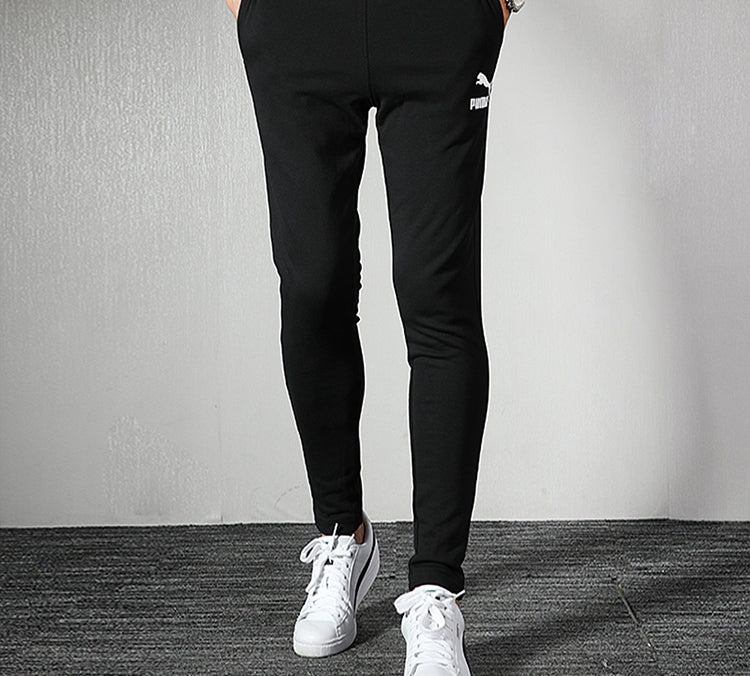 PUMA Classics Sweatpants 'Black White' 595903-01 - 3