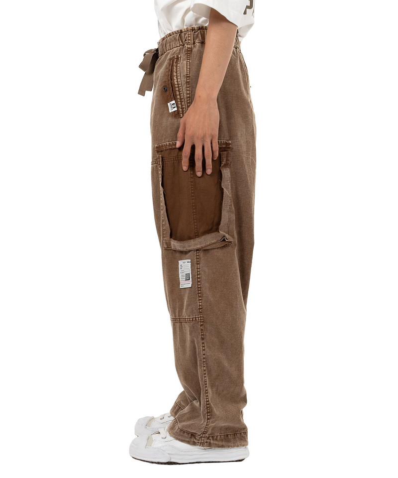 Cotton Satin Cargo Pants 12