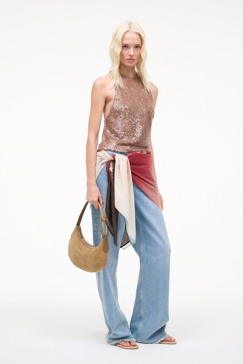 STAUD ALDEN SHOULDER BAG HAZEL 4