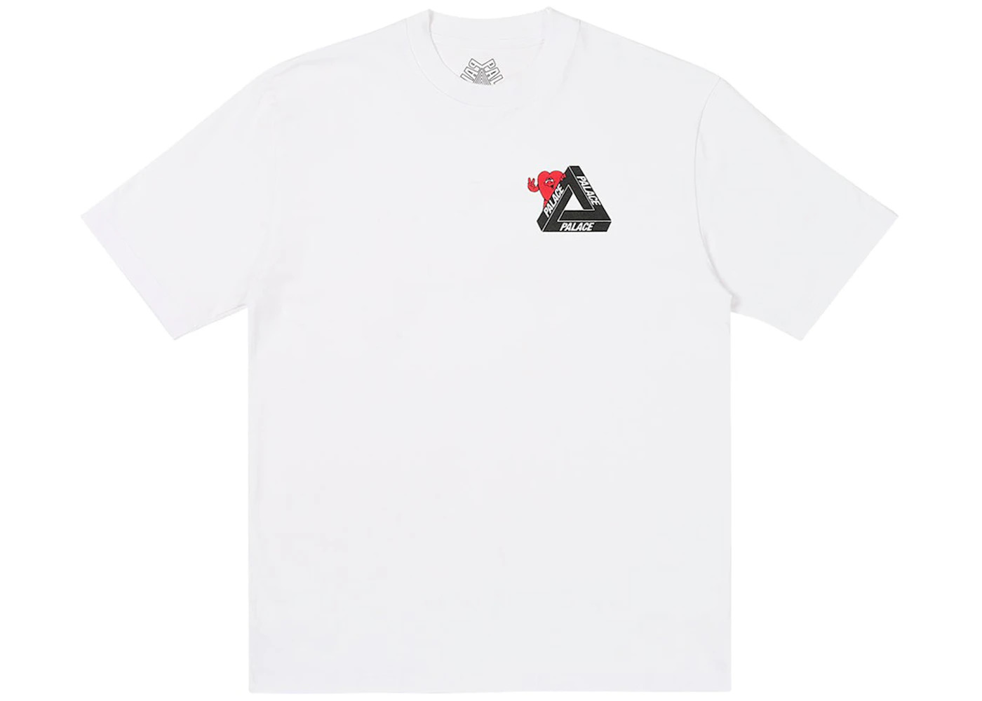 Palace Tri-Hearts T-shirt (SS24) White - 2