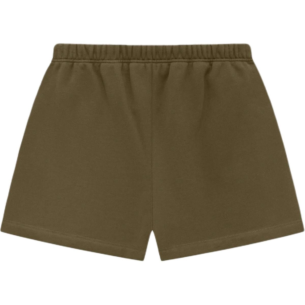 Fear of God Essentials Fleece Soccer Short 'Olive' 160BT242004F - 2