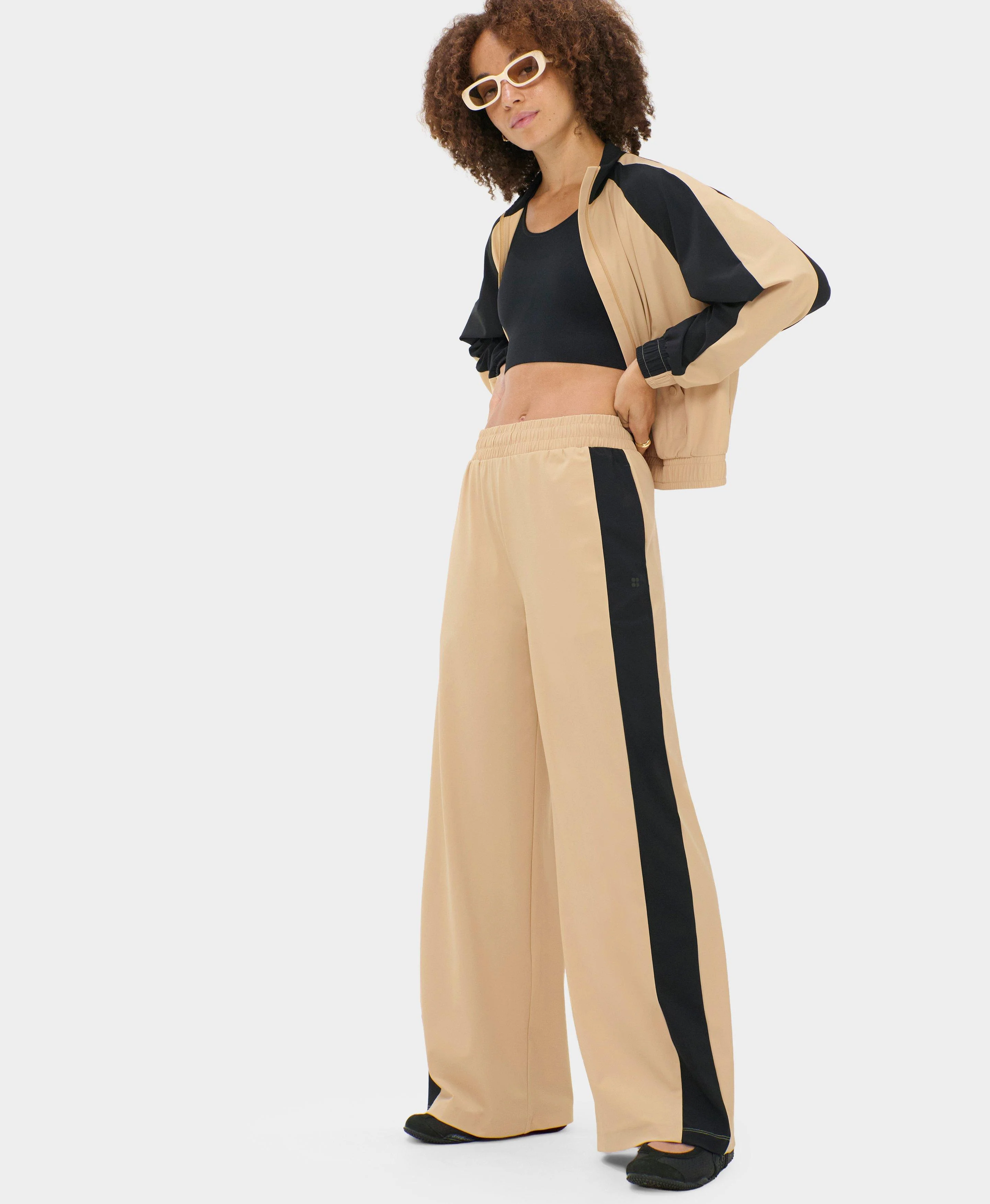 Explorer Colour Block Wide Leg Pants - 1