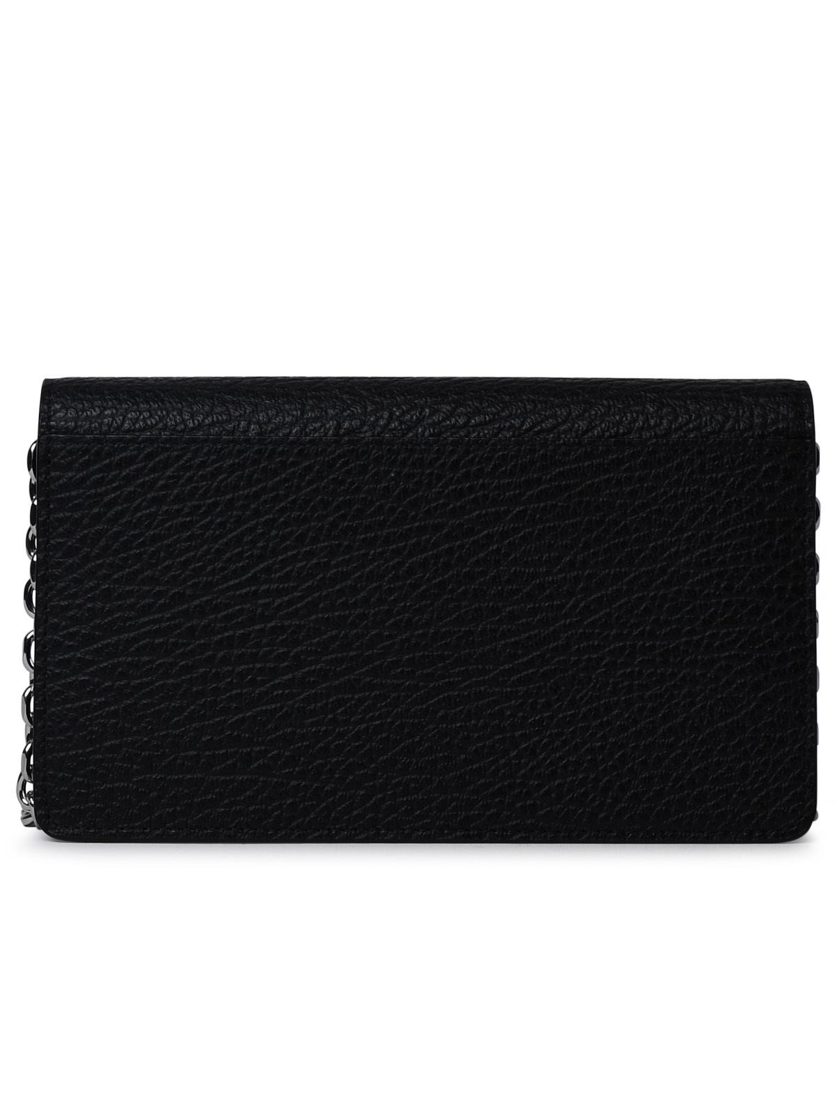 Maison Margiela Black Calf Leather Wallet Women - 3