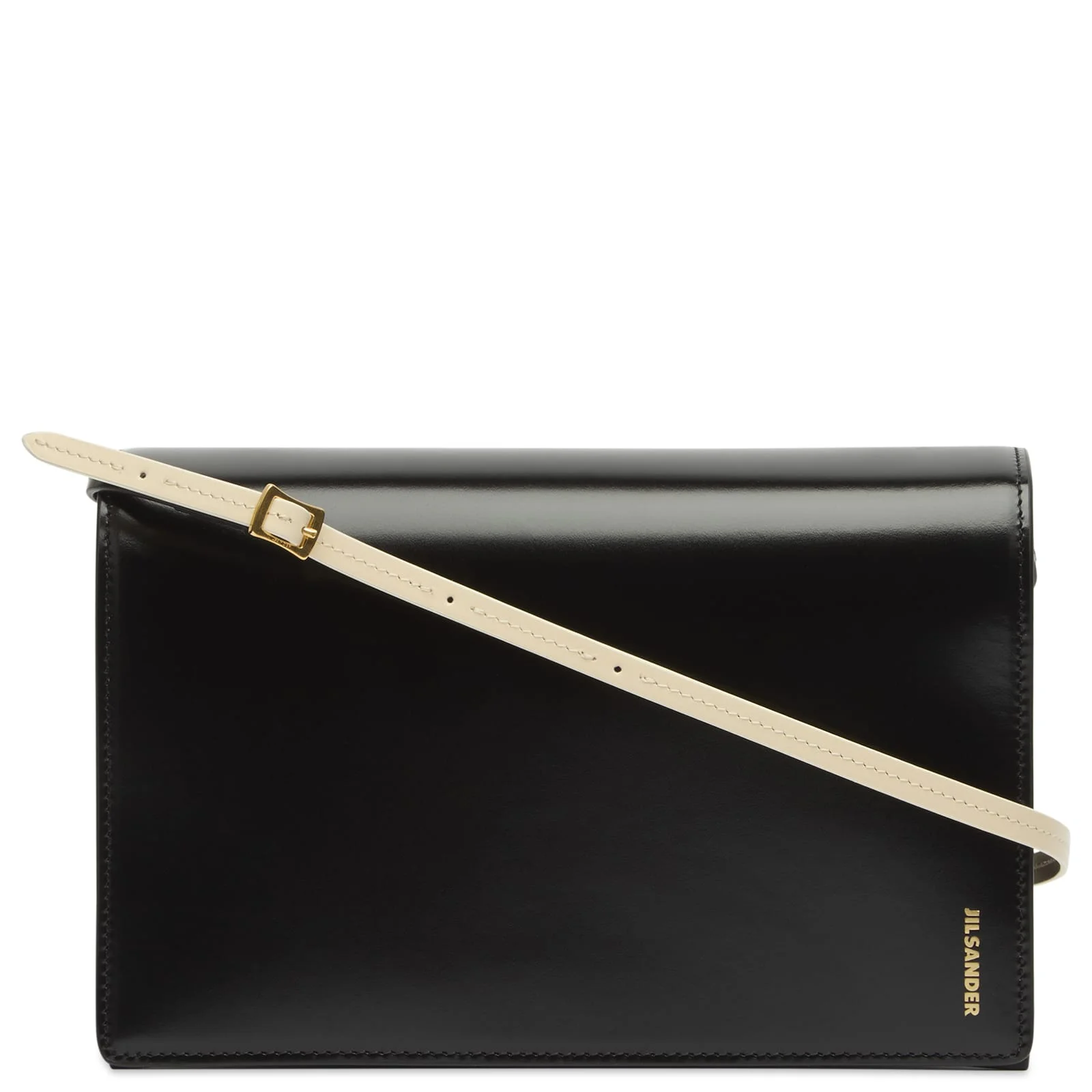 Jil Sander File SM Leather Shoulder Bag - 1