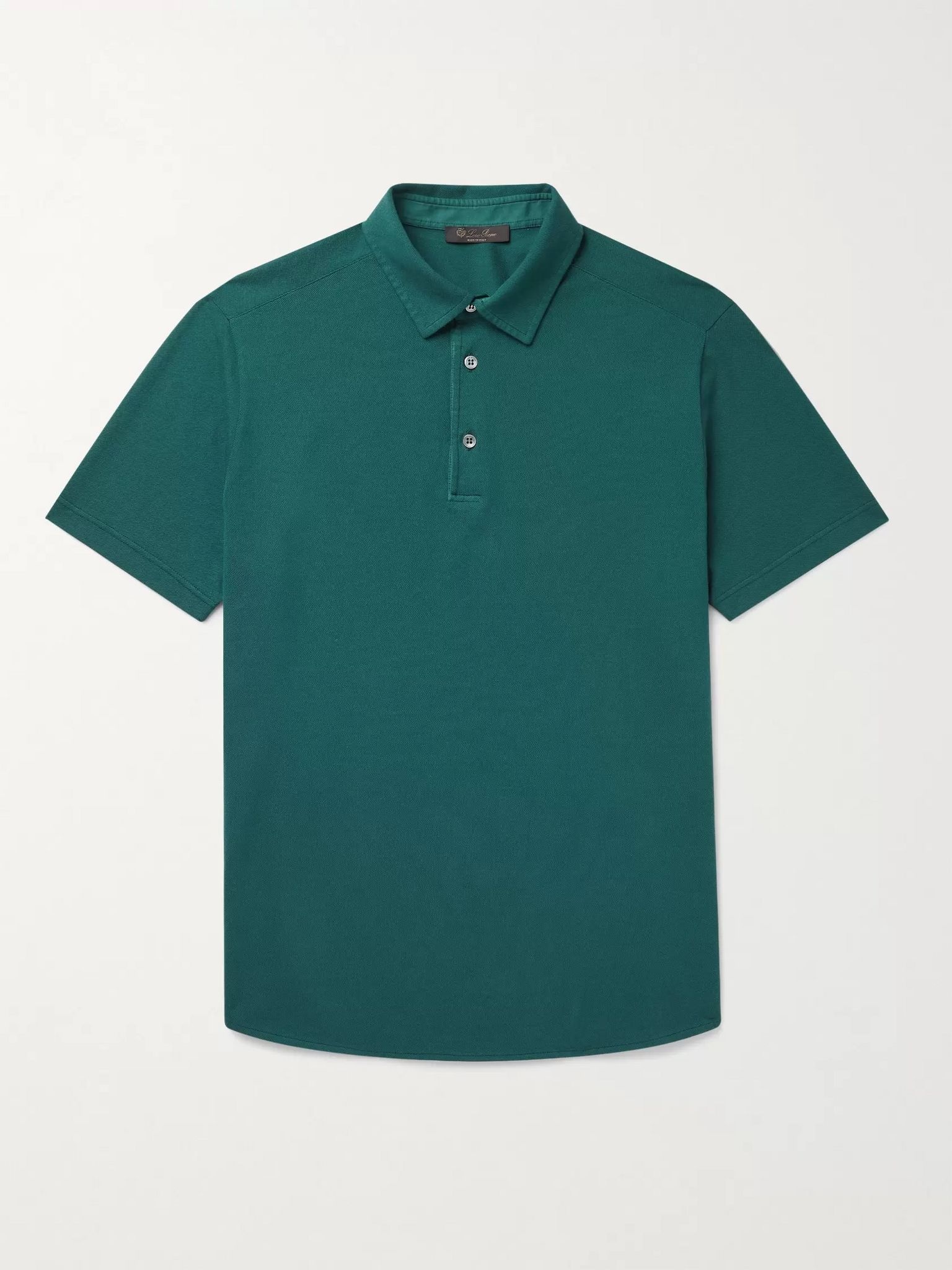 Cotton-Piqué Polo Shirt - 1