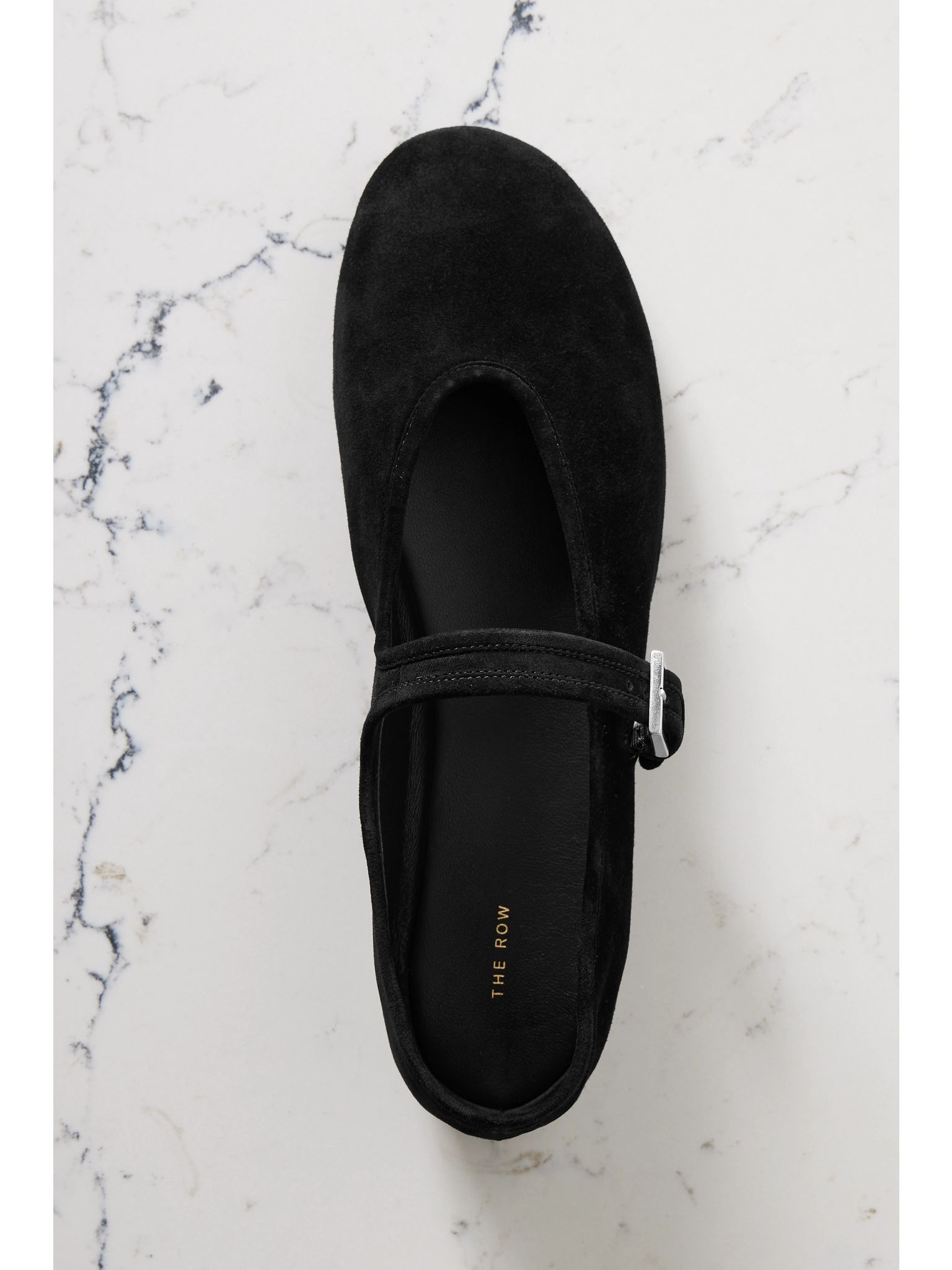 Boheme suede Mary Jane flats Black - 5