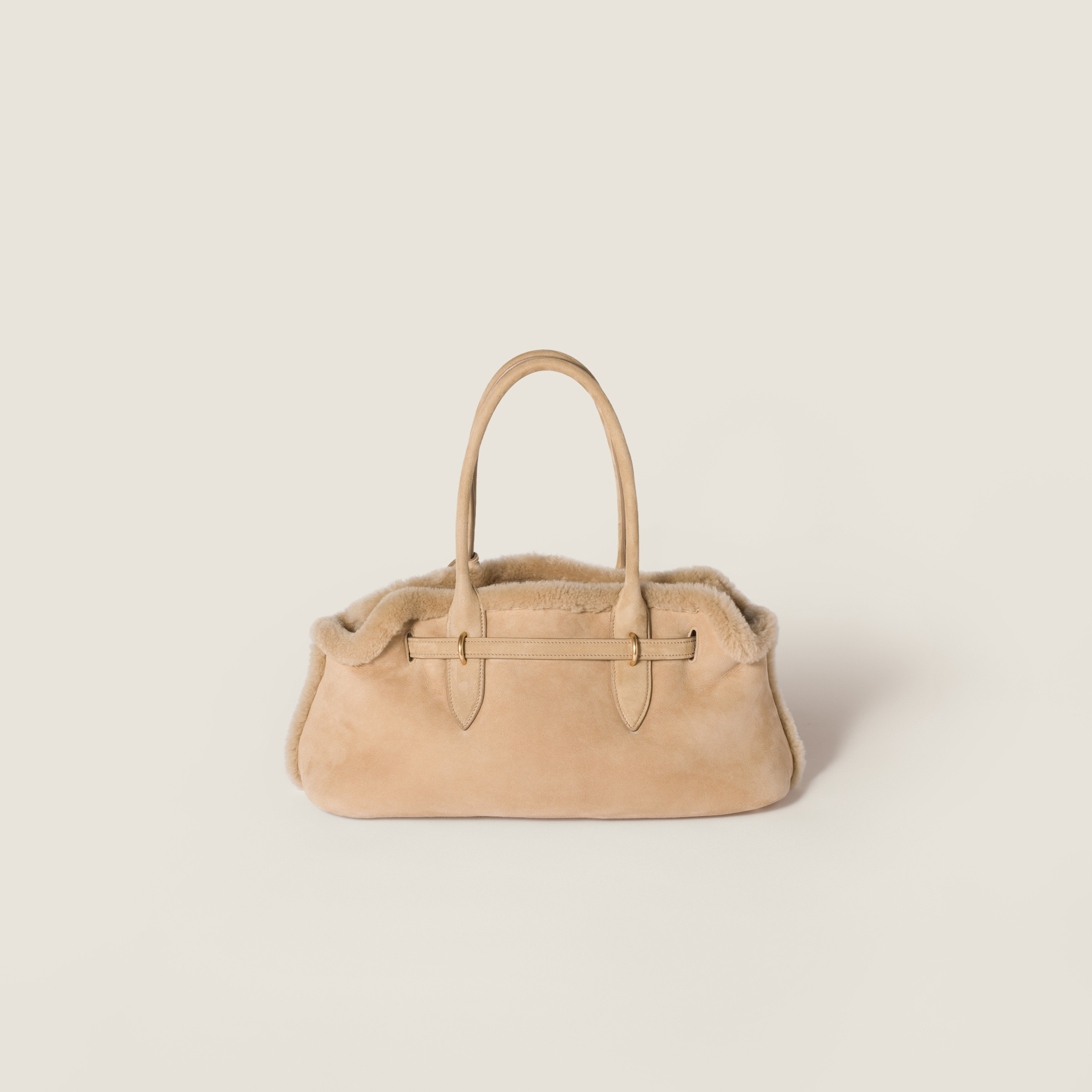 Aventure shearling tote bag - 3