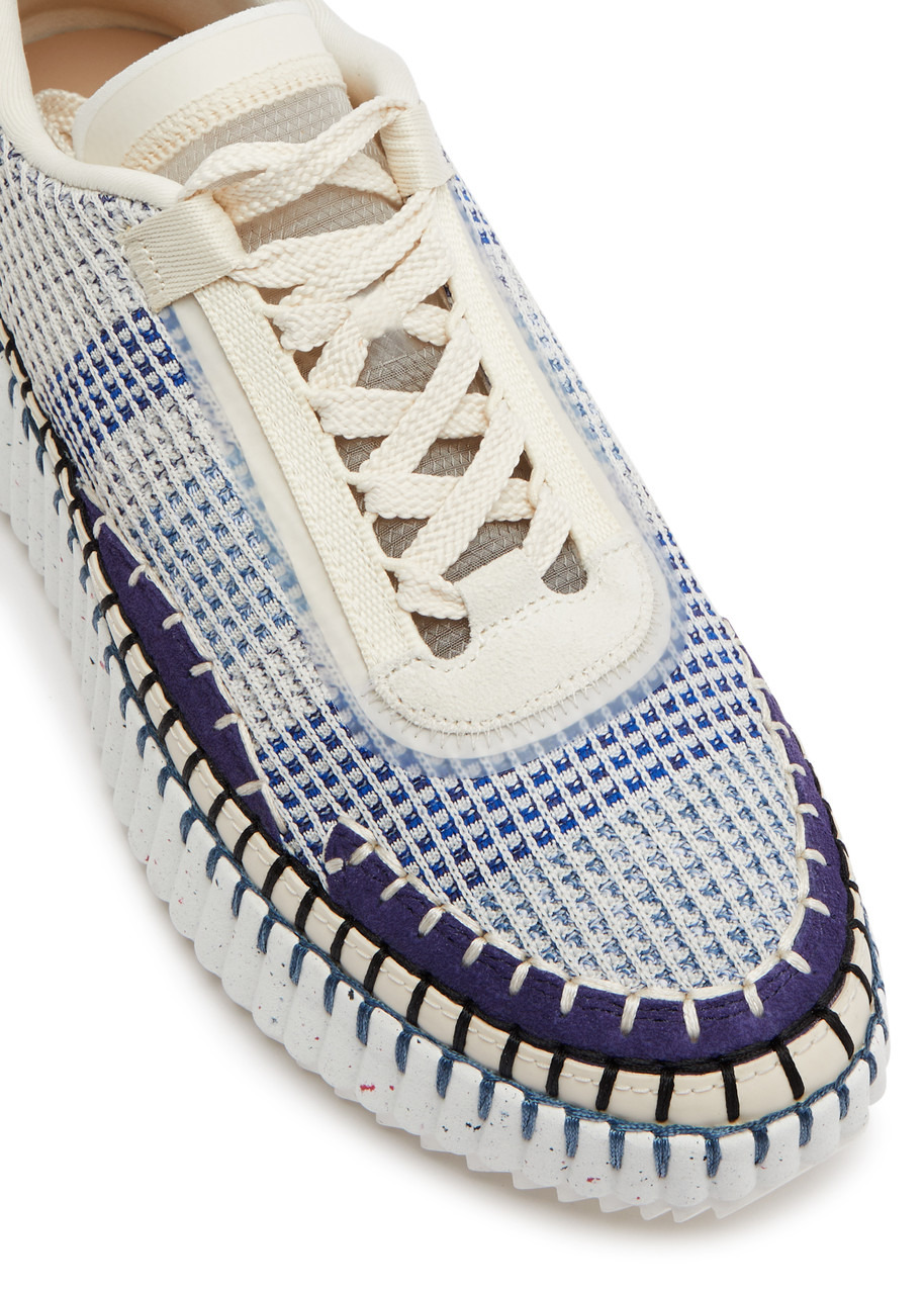 Nama panelled recycled mesh sneakers - 4