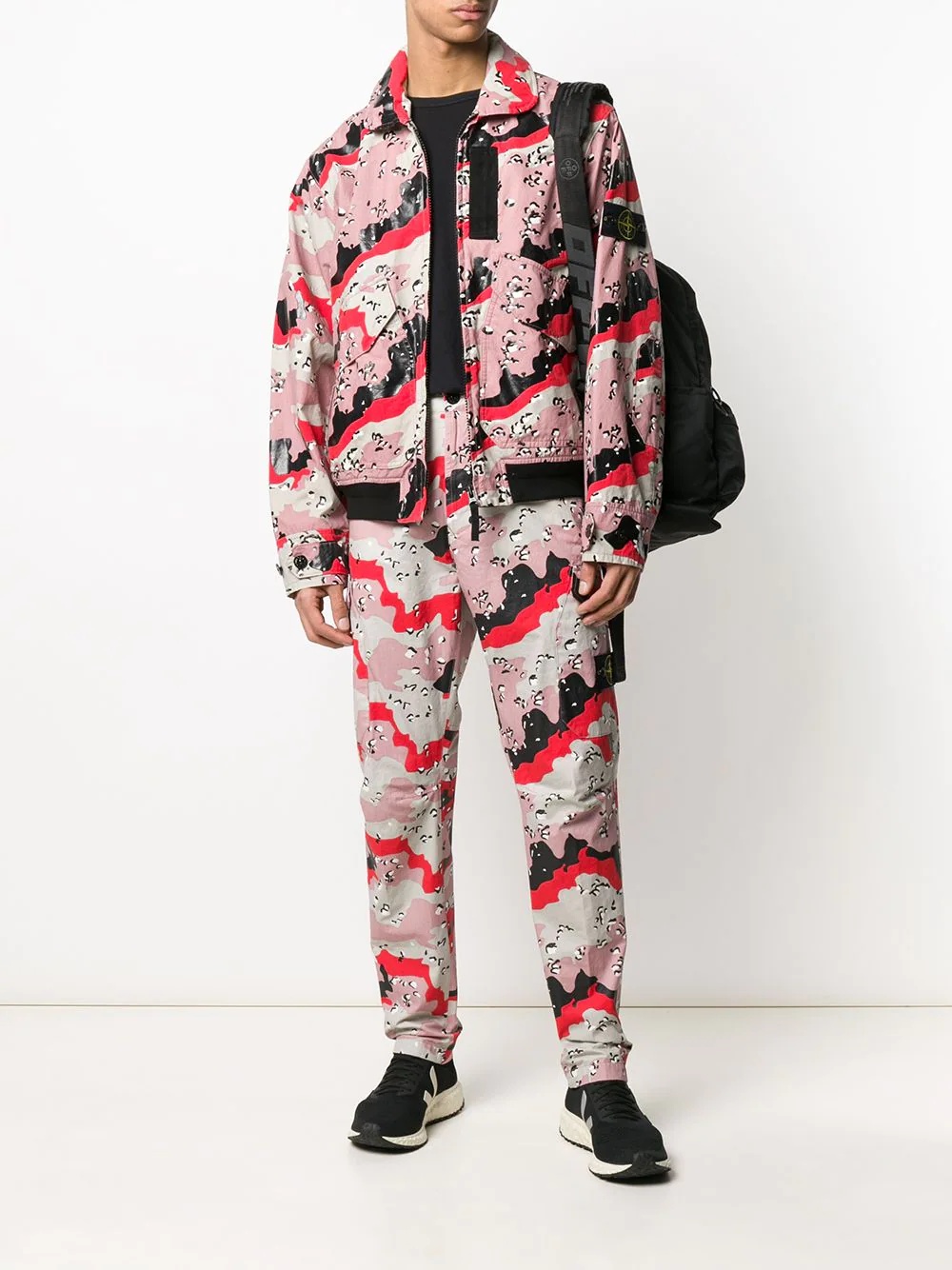 abstract print jacket - 2