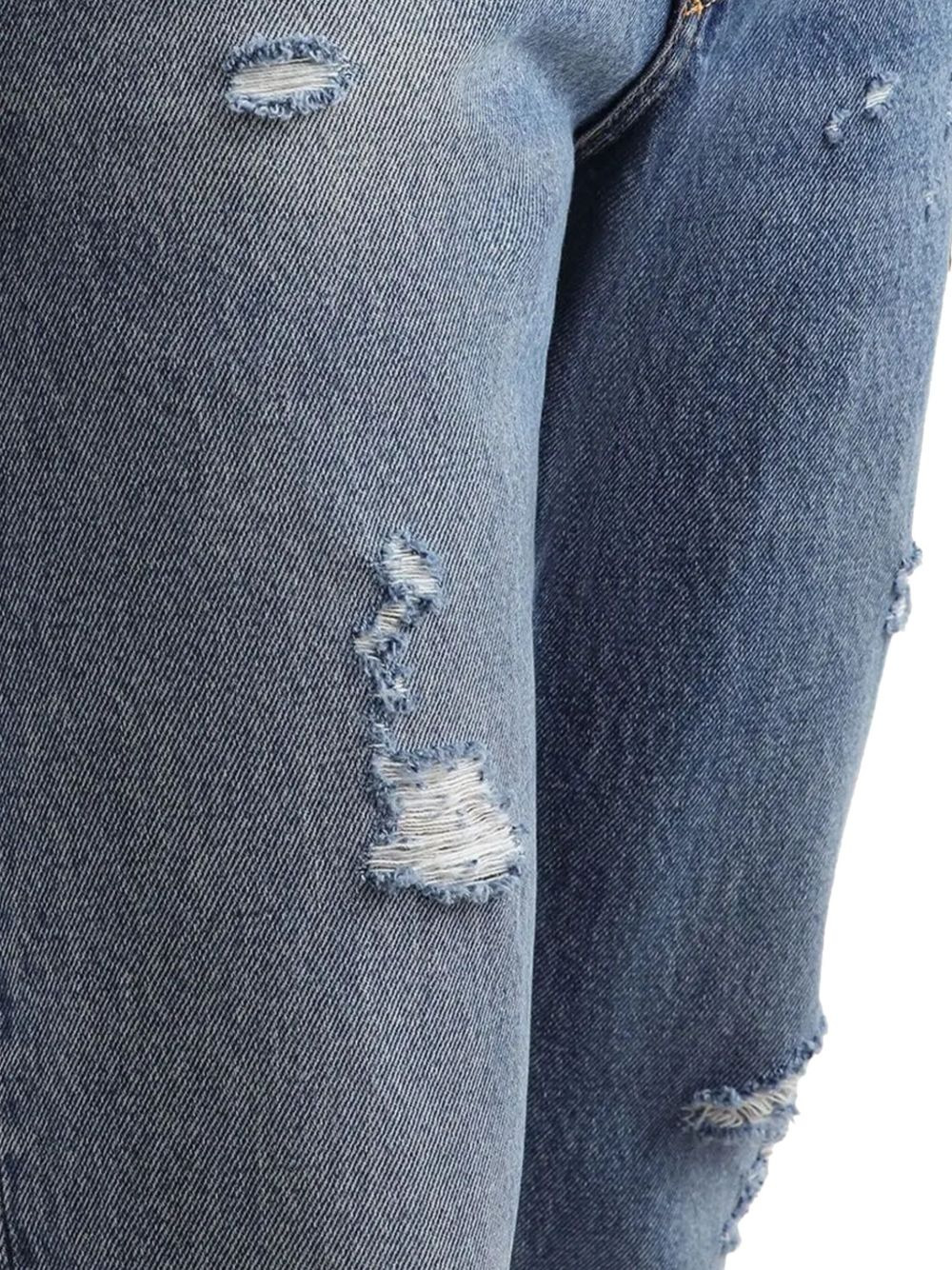 distressed denim jeans - 2