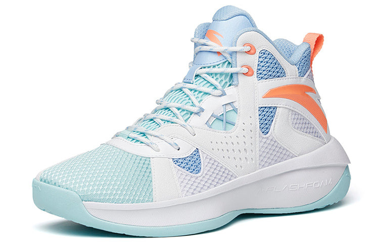 ANTA Shock The Game 2 High Top Shoes 'White Blue' 112211620S-6 - 2