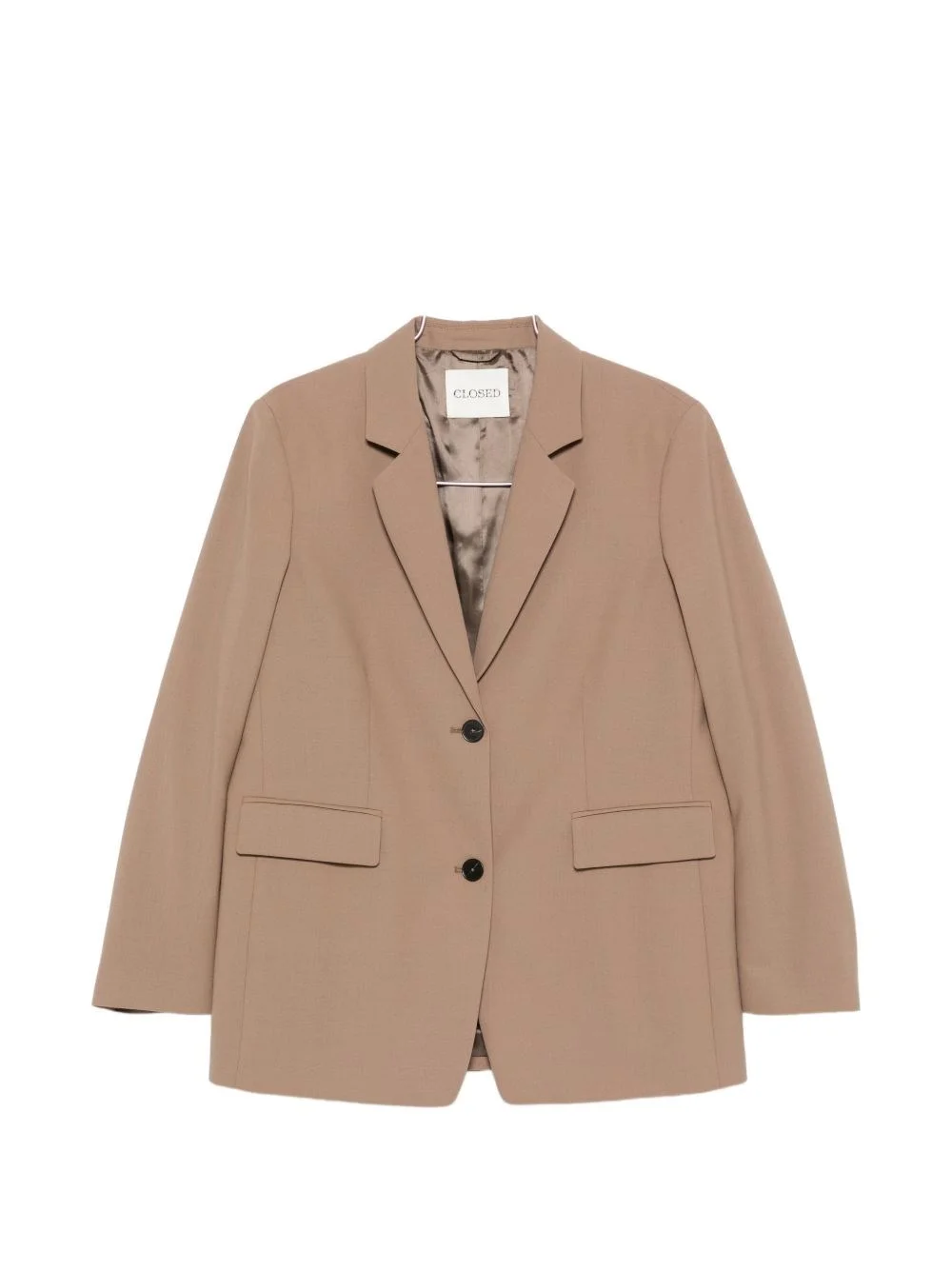 Wool blend double-breasted jacket - 1