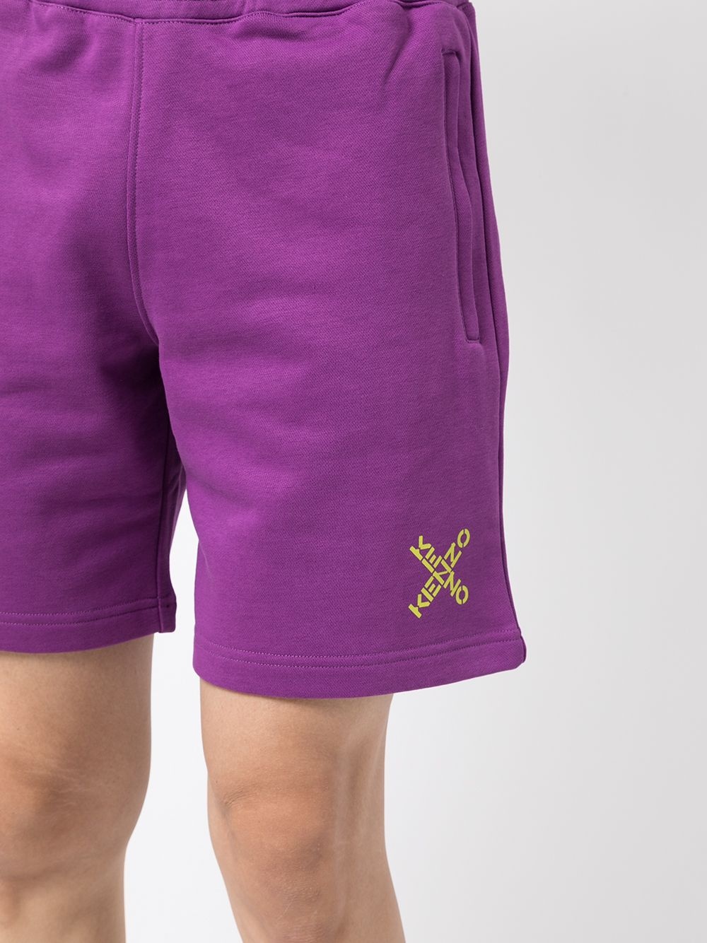 logo-detail track shorts - 5