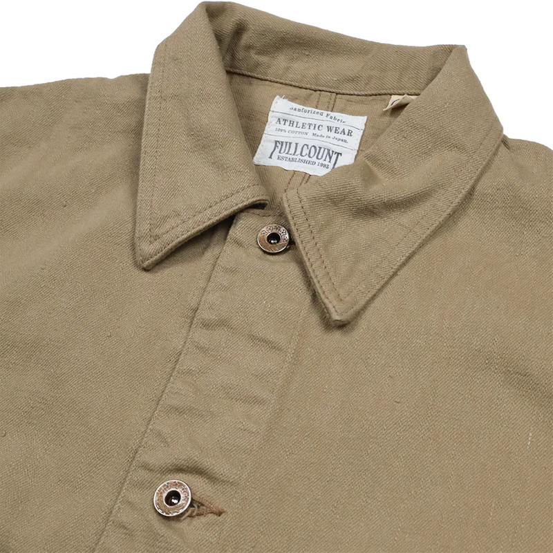 FULLCOUNT 2015BE Chore Jacket Beige Denim outlook