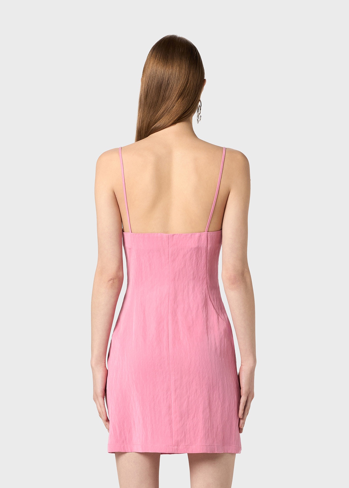 MINI DRESS WITH ROSE DETAILS - 4
