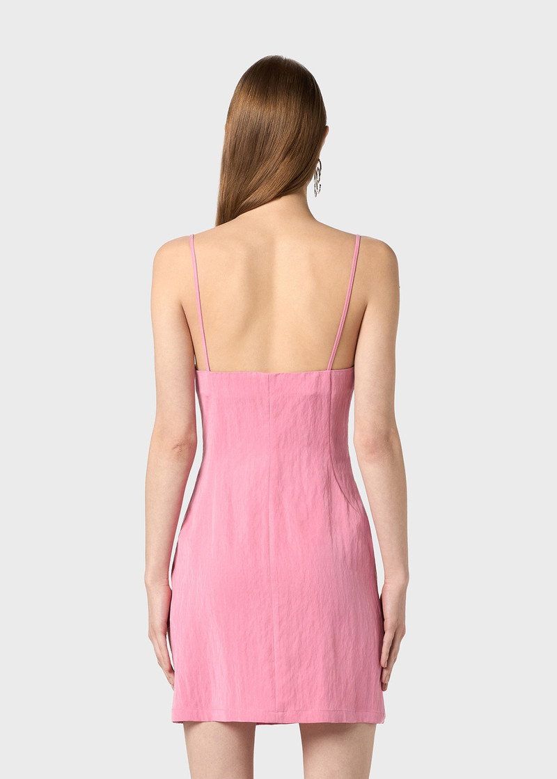 MINI DRESS WITH ROSE DETAILS 4