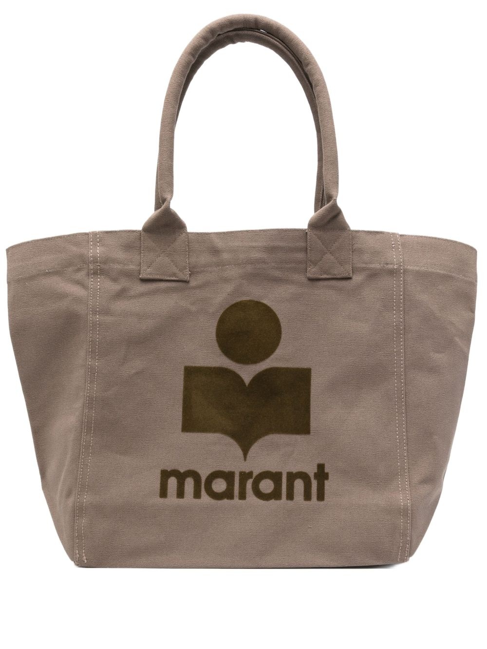 logo-plaque tote bag - 1