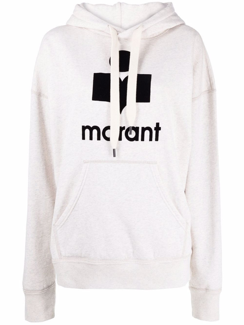 Mansell logo-print hoodie 1