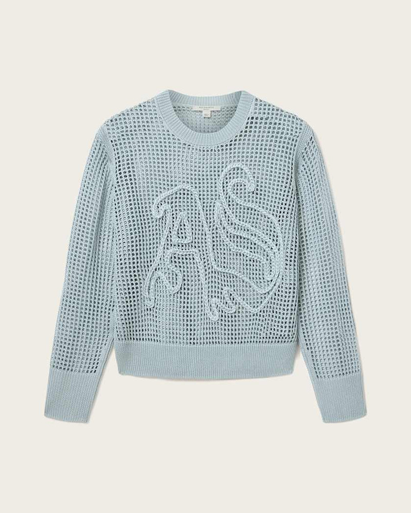 RAELYN RELAXED FIT OPEN STITCH SWEATER 1