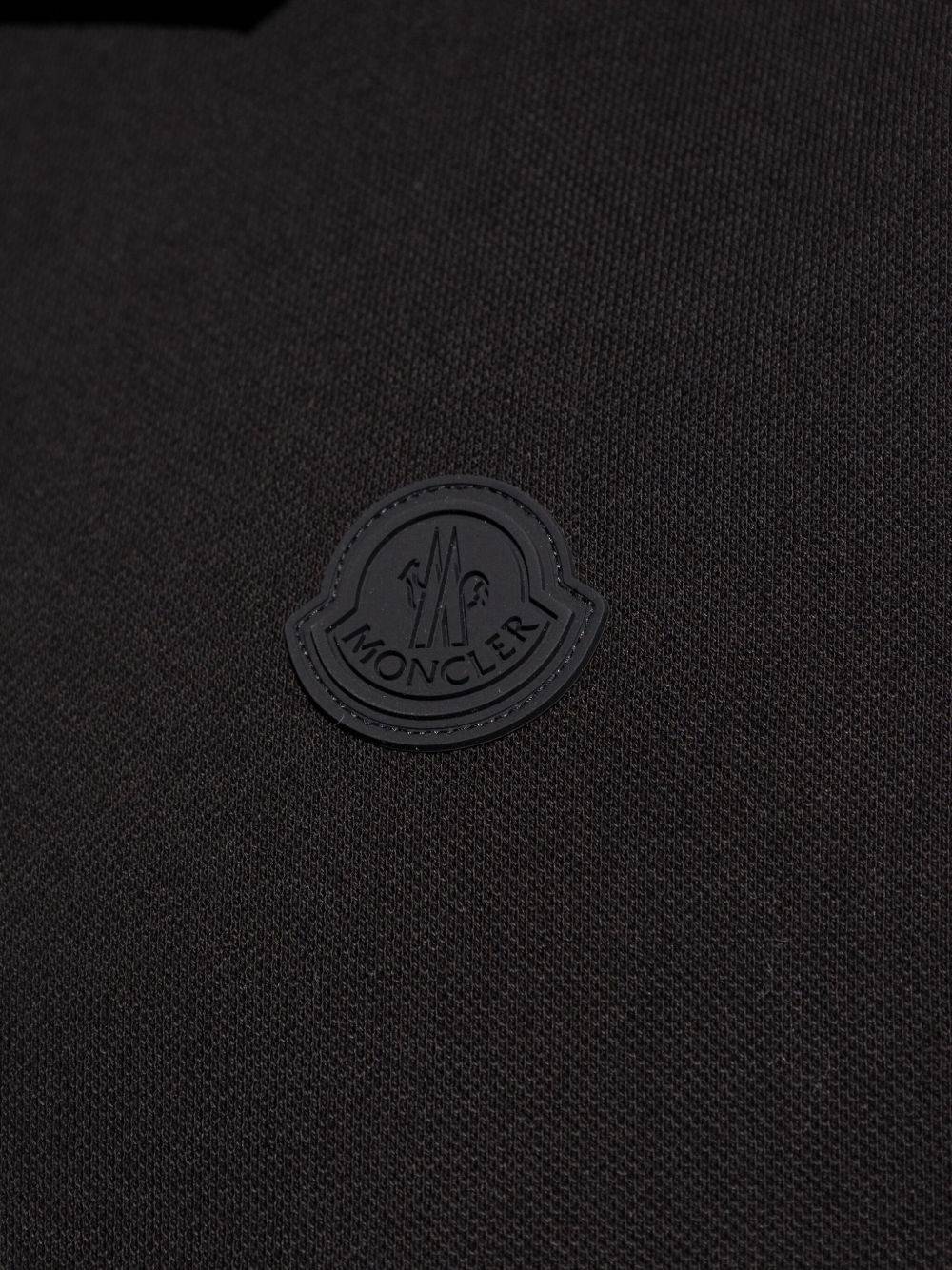 logo-plaque polo shirt - 5