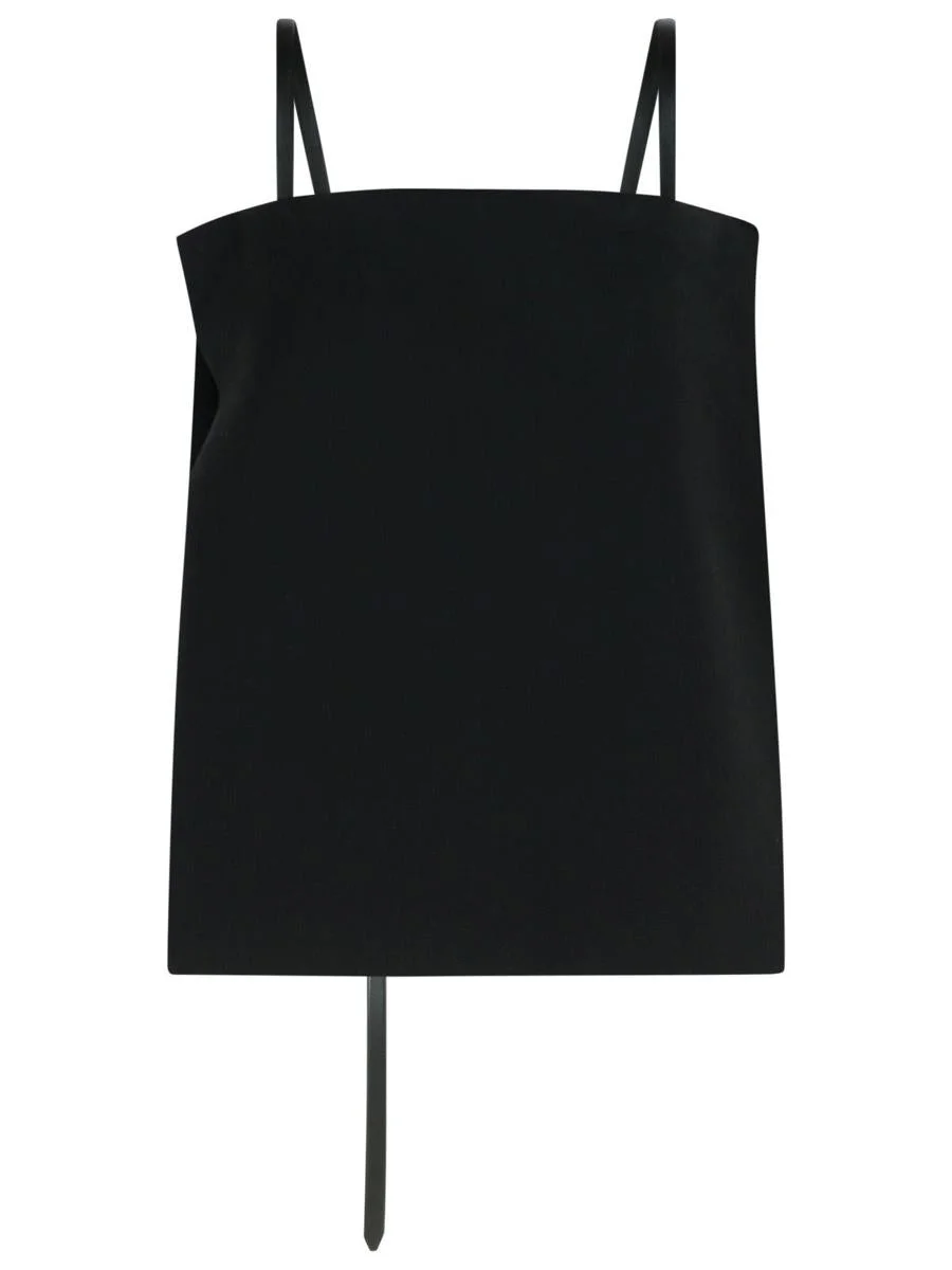 Sportmax Black Viscose Skirt - 1