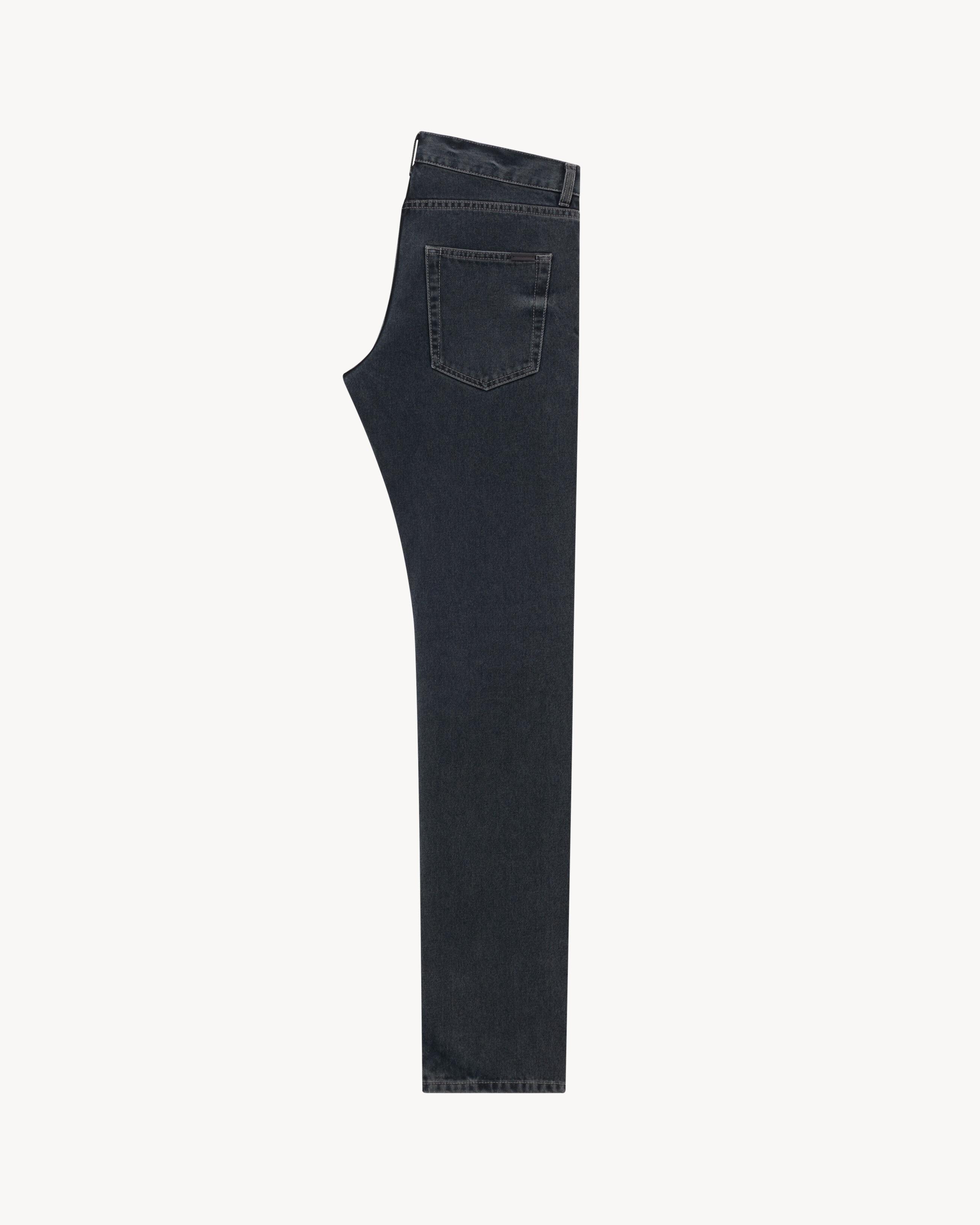 slim-fit jeans in dark blue black denim - 2