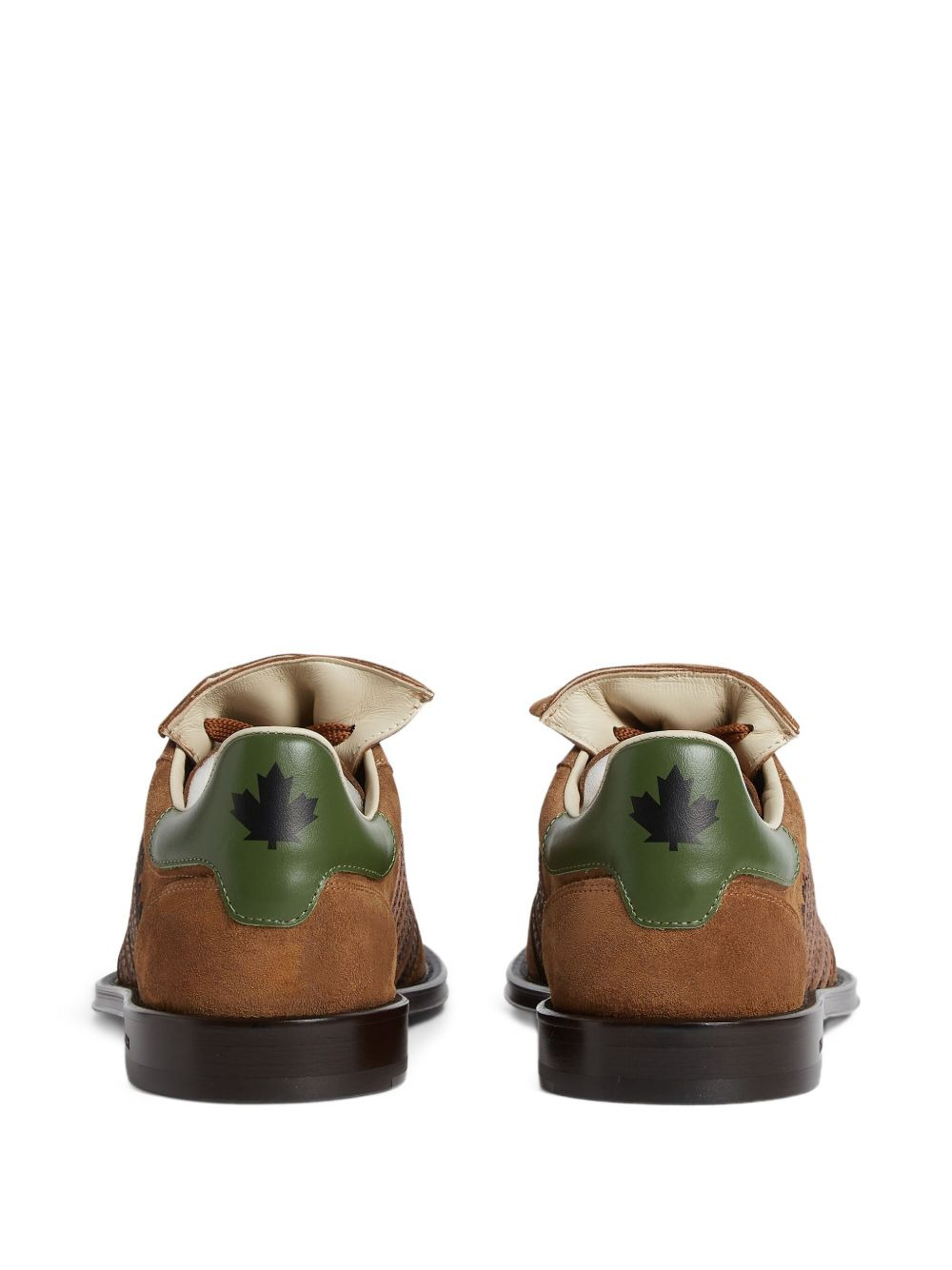 leather derby shoes - 3
