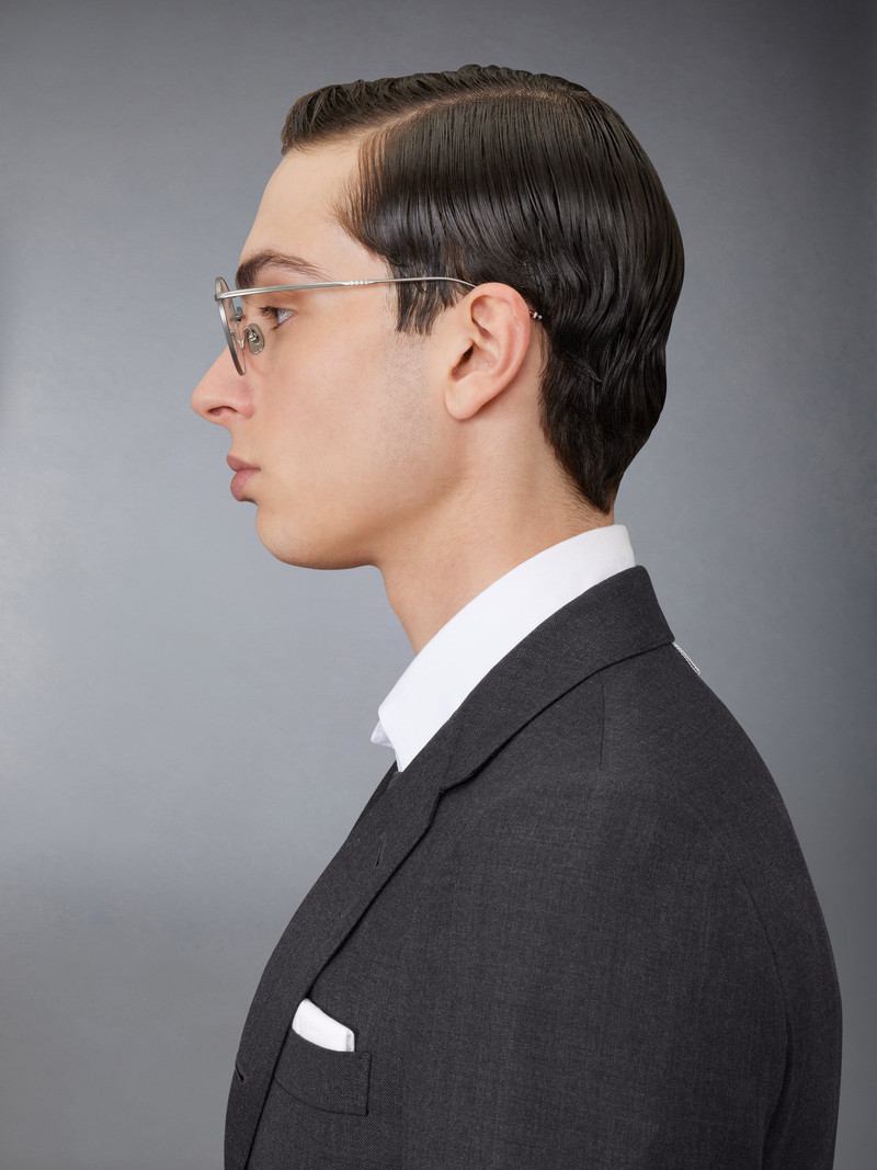 Titanium Round Eyeglasses 3