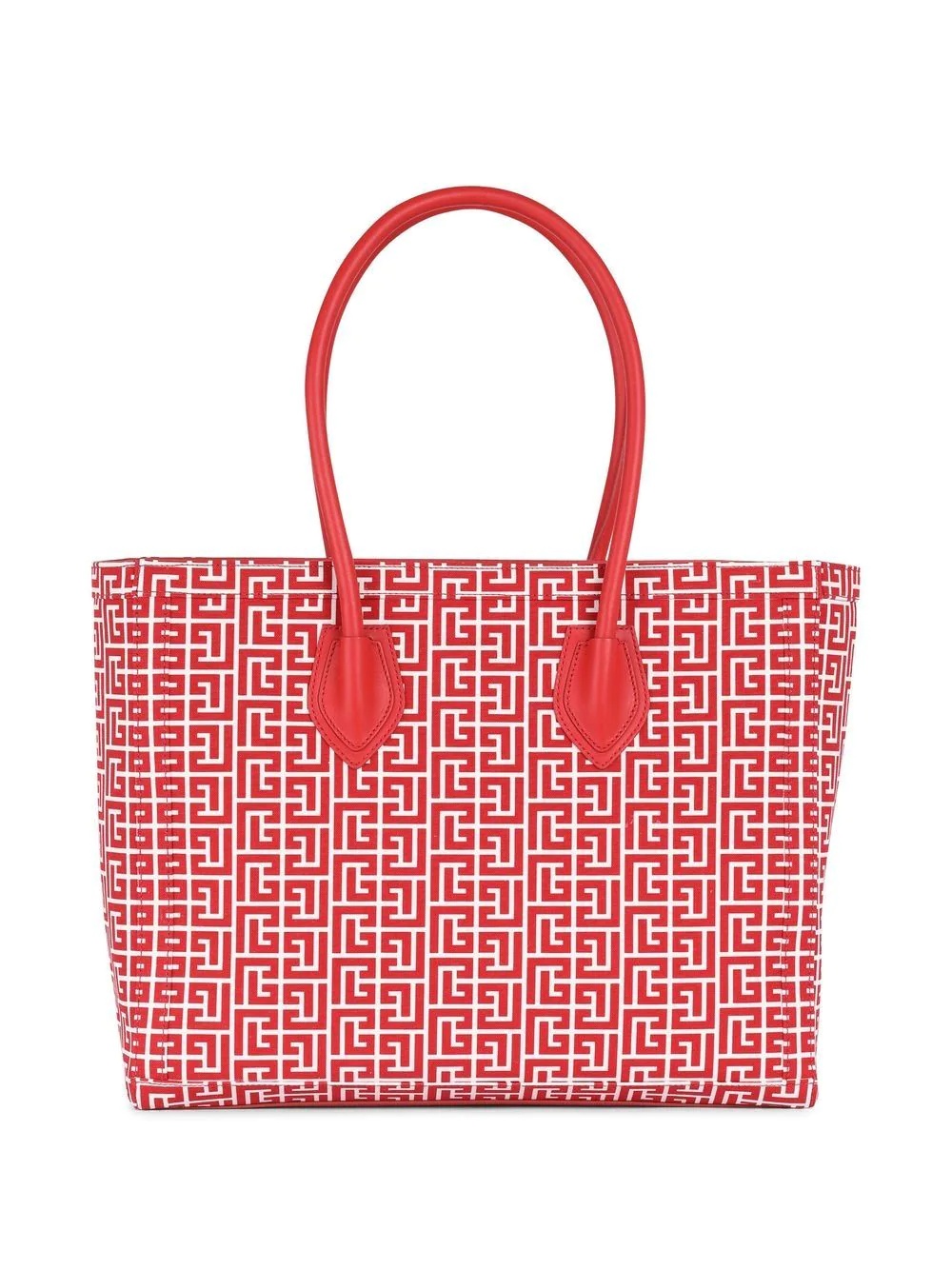 monogram-print tote bag - 3