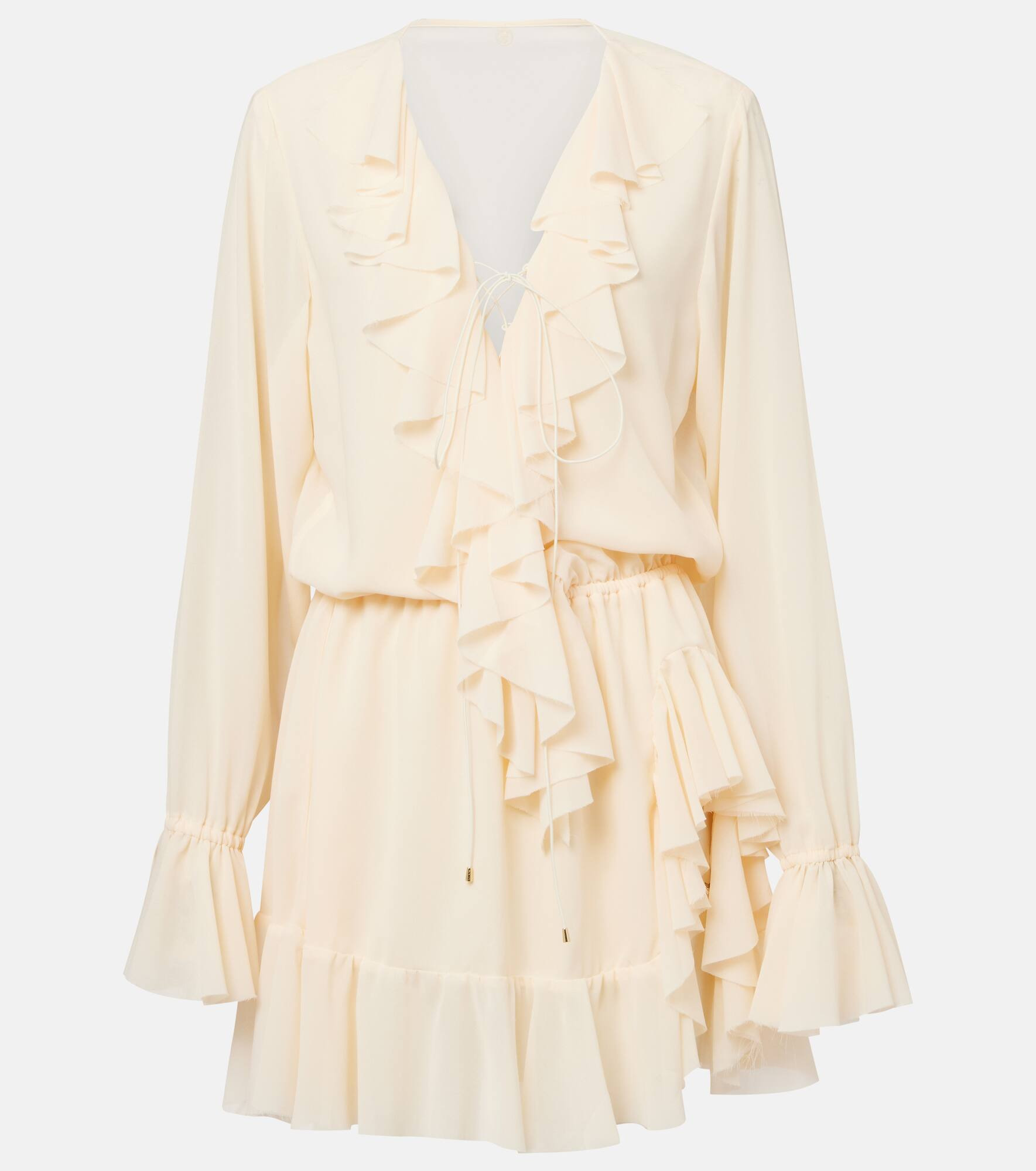 Bellen ruffled minidress - 1