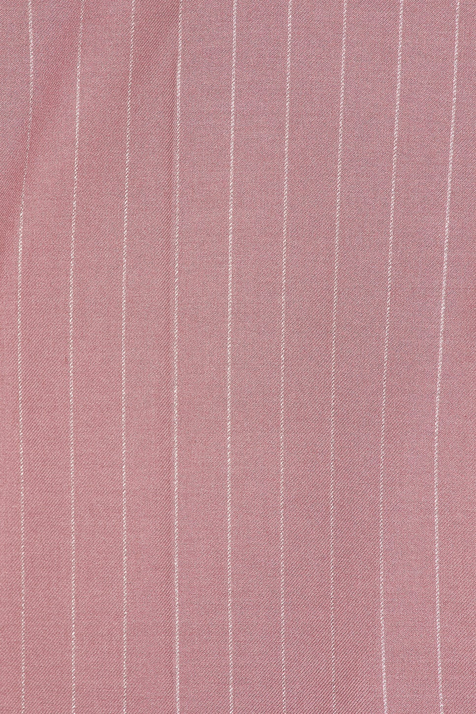 Lurex Pinstripe Strapless Crop Top - 5