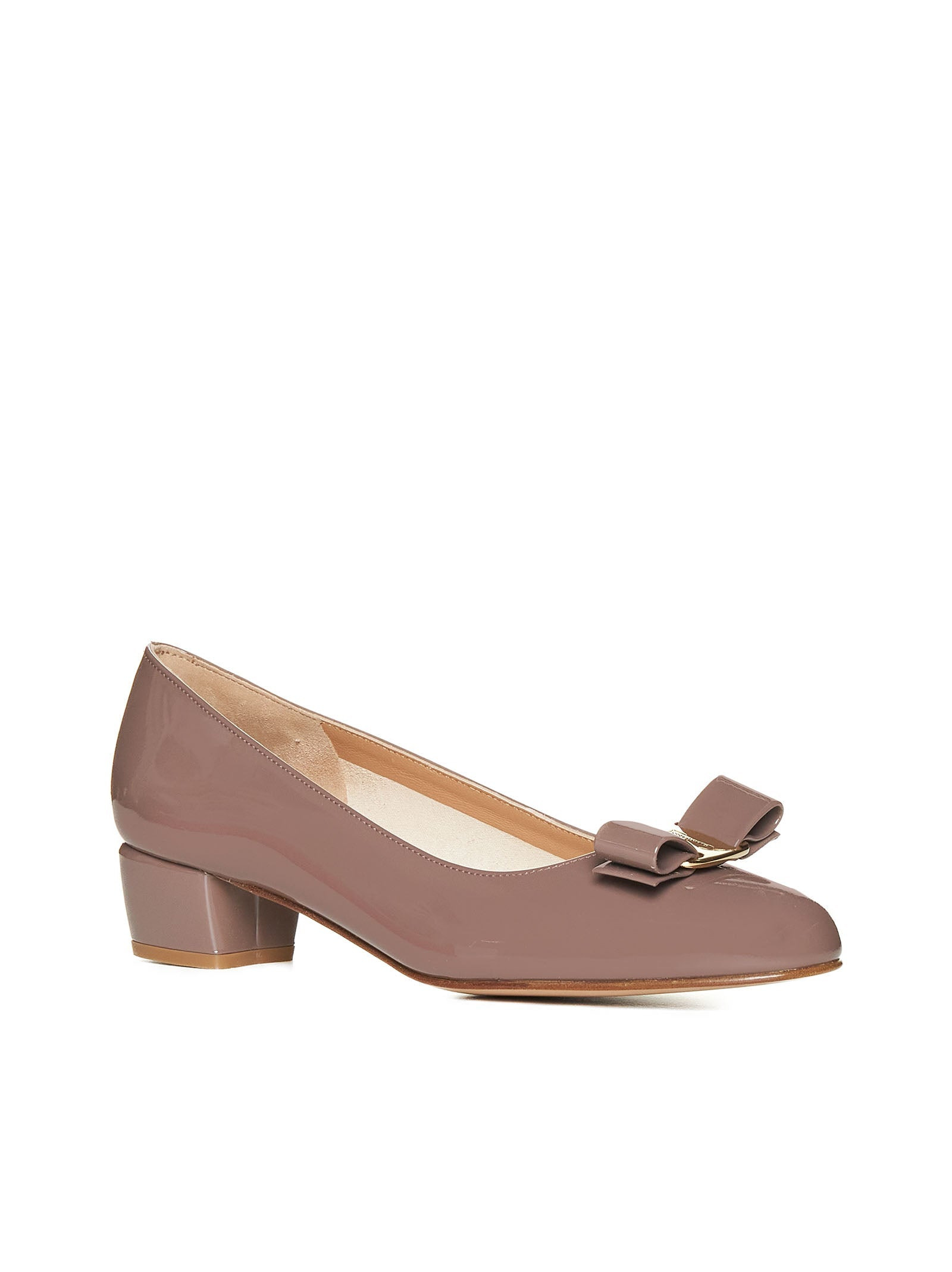 Ferragamo Women Vara Patent Leather Pumps By Ferragamo - 2