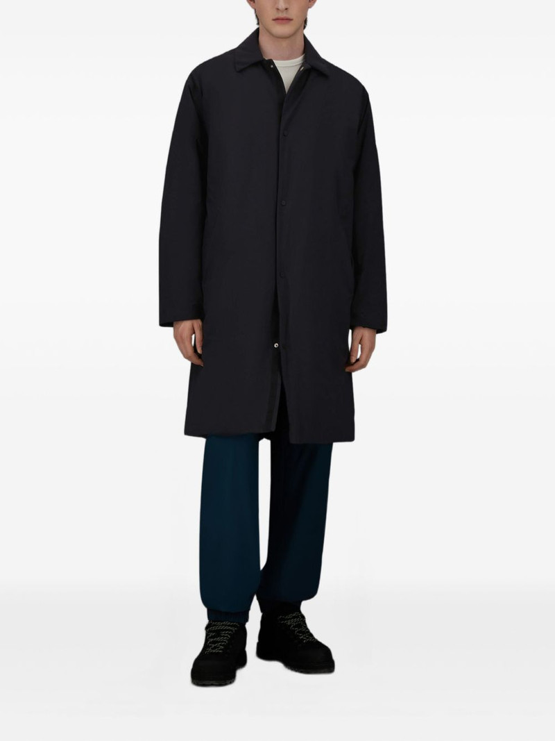 Herno single-breasted coat outlook