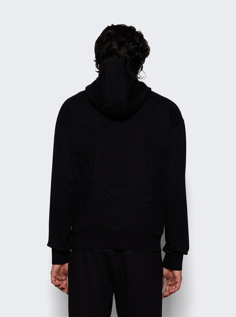 Boxy Fit Hoodie Black - 5