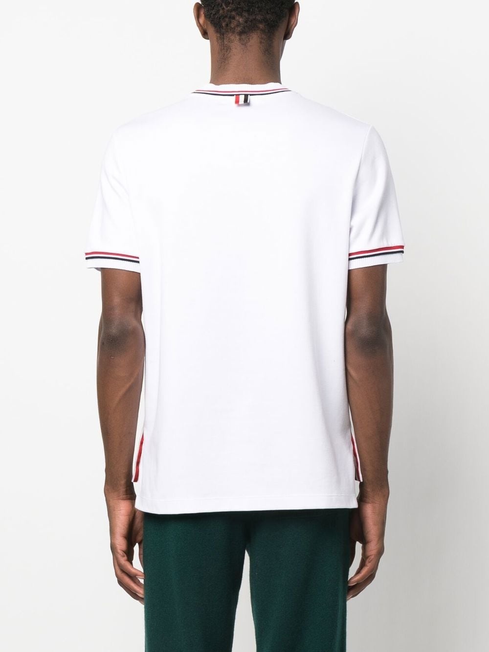 logo-patch crew neck t-shirt - 4