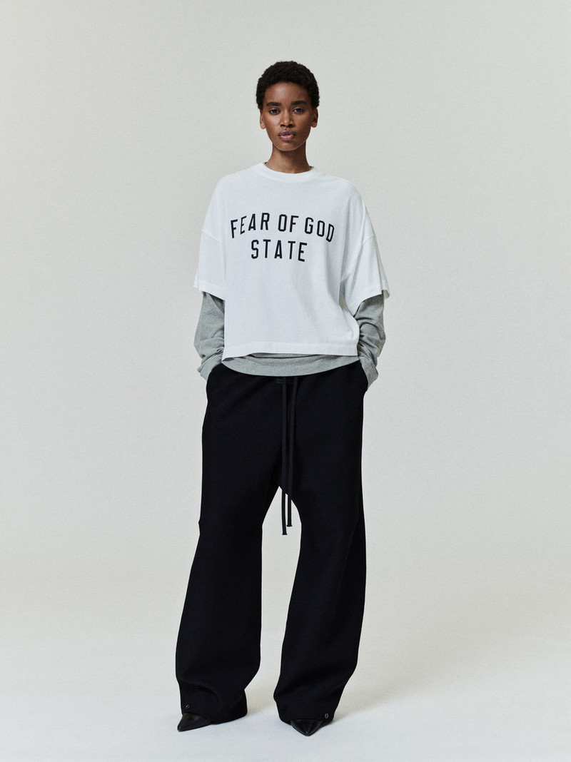 ESSENTIALS Womens Boxy Tee outlook