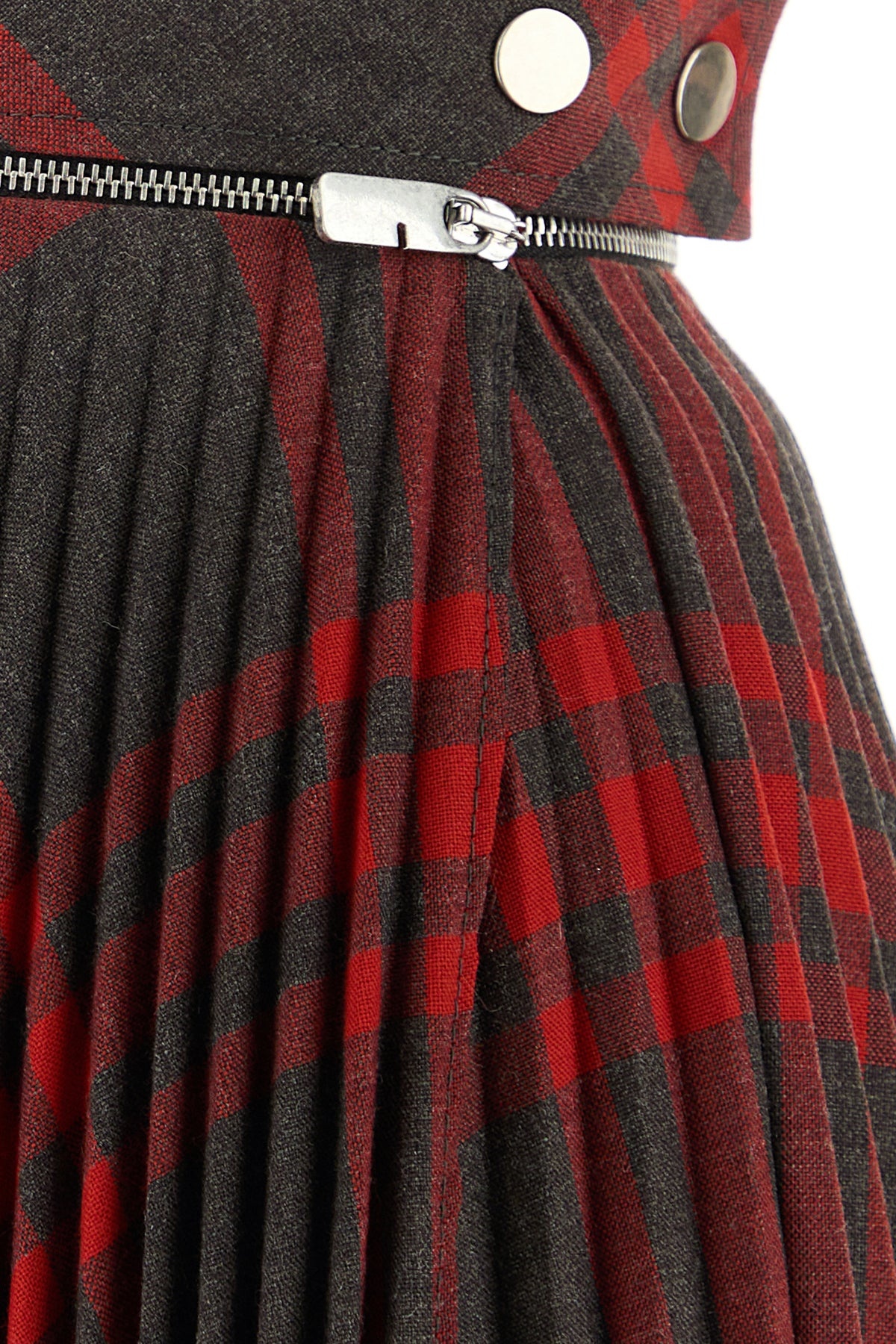 Embroidered jersey skirt - 5
