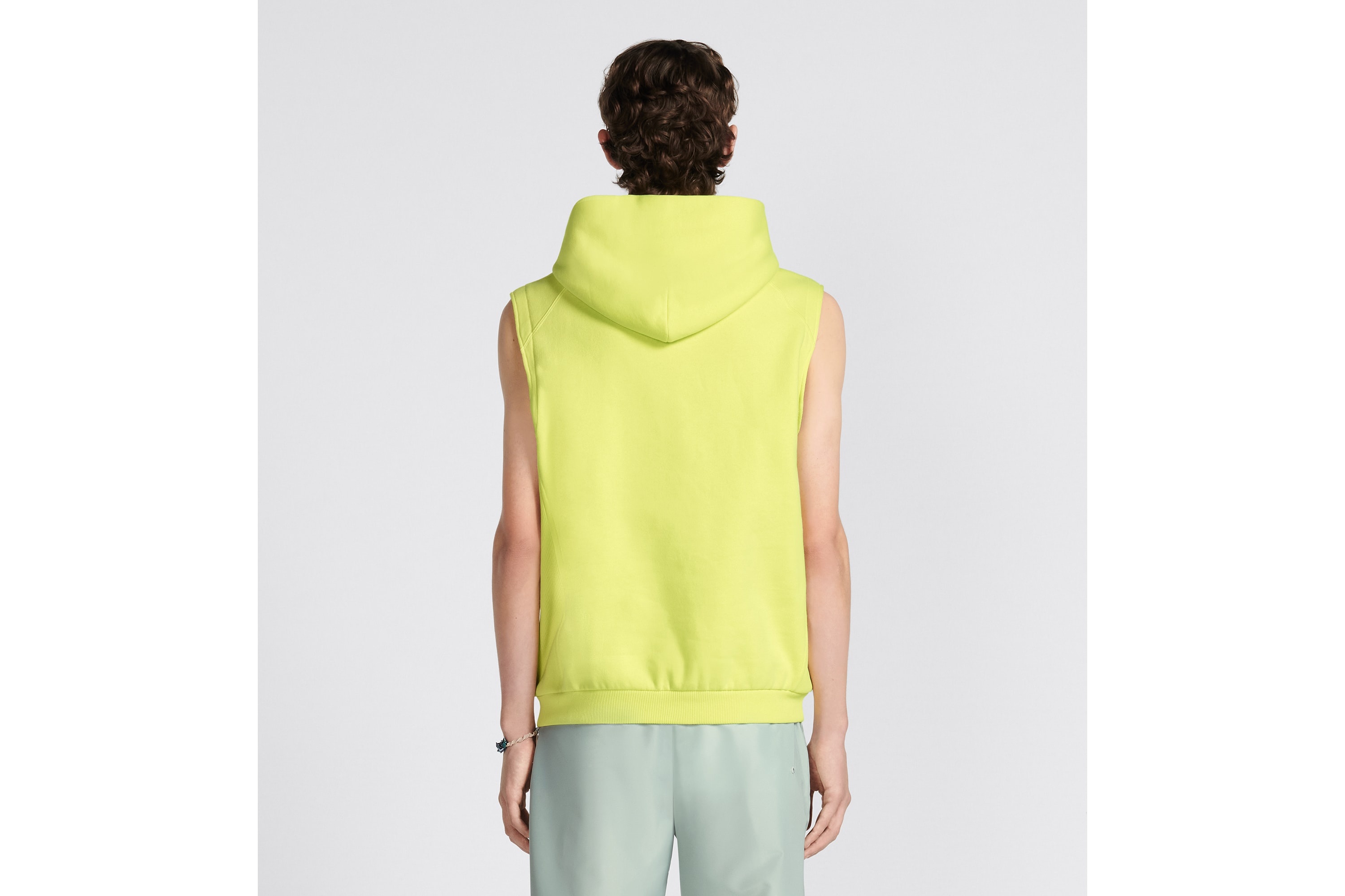 Oversized Sleeveless Hooded Sweatshirt - 6