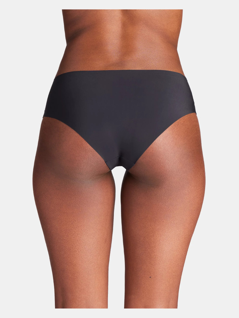 Under Armour Women's UA Pure Stretch 3-Pack No Show Hipster outlook