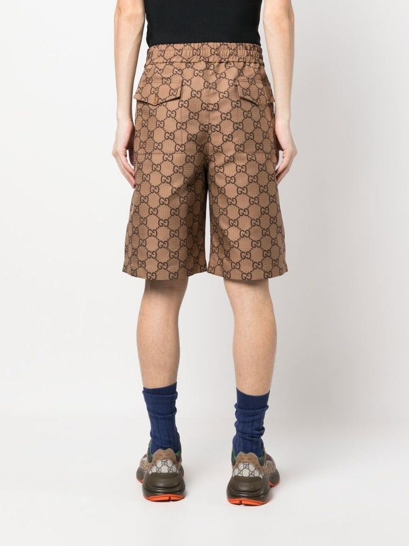 all-over GG-print shorts - 4