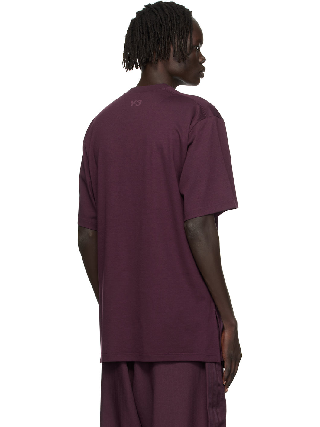 Burgundy Premium Short Sleeve T-shirt - 3
