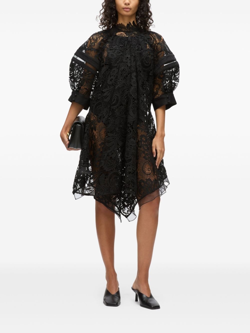 lace mini dress - 2
