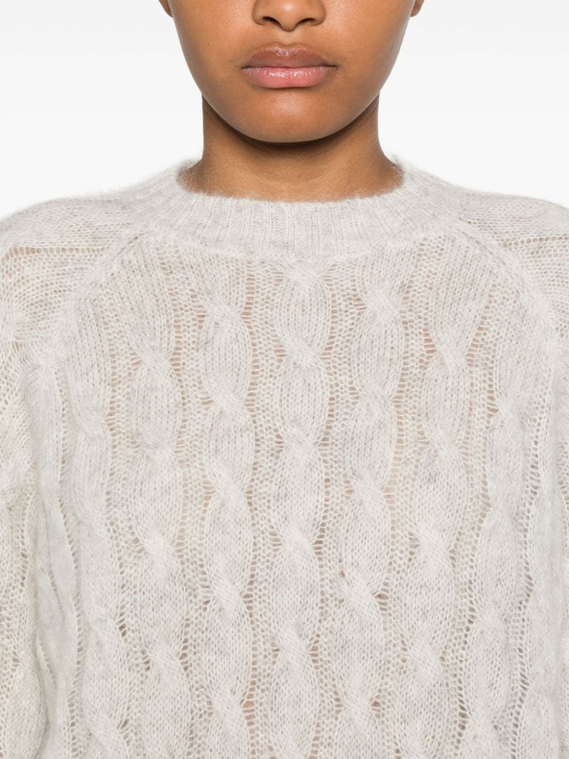 cable-knit sweater 5