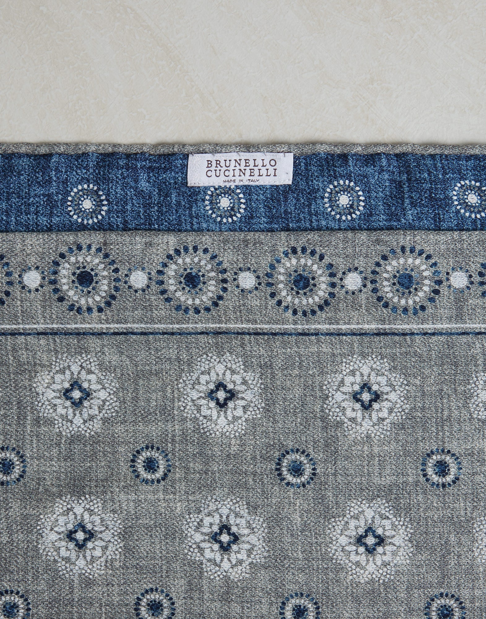 Double face silk pocket square - 2
