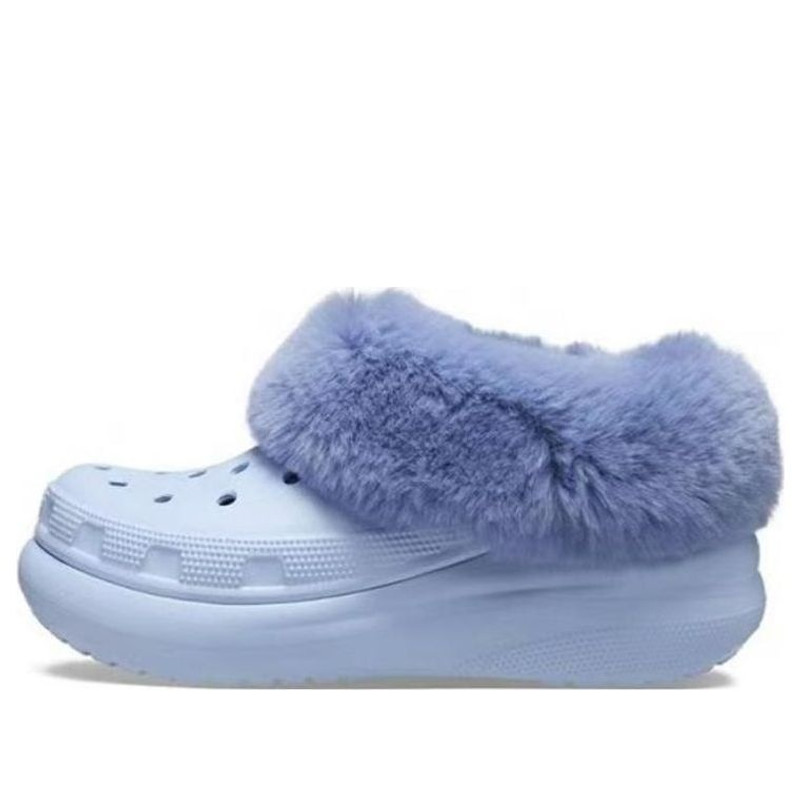 Crocs Furever Crush Shoe Clogs 'Blue' 208446-4NS - 1