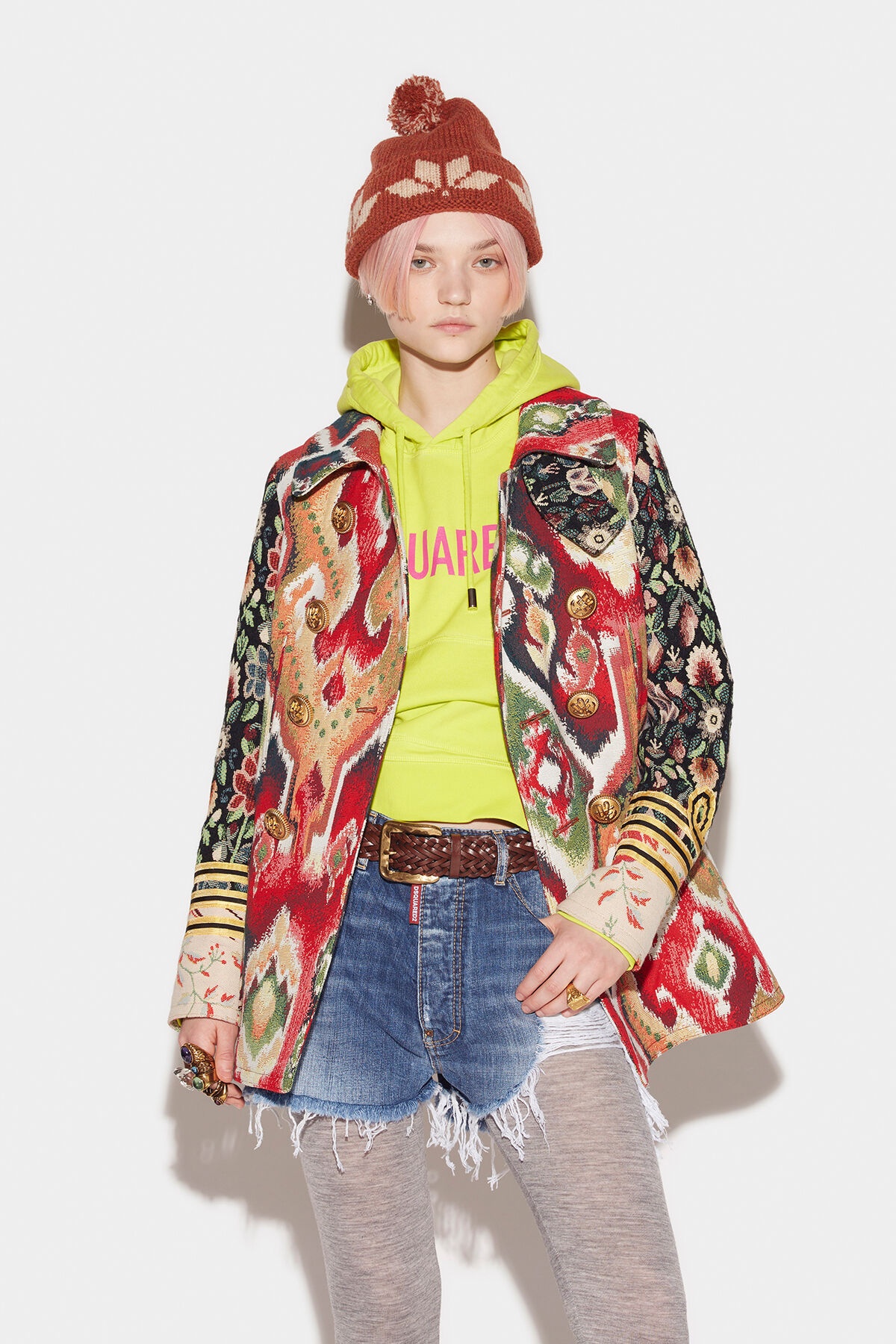 ANCHOR DOUBLE BRESTED JACKET - 1