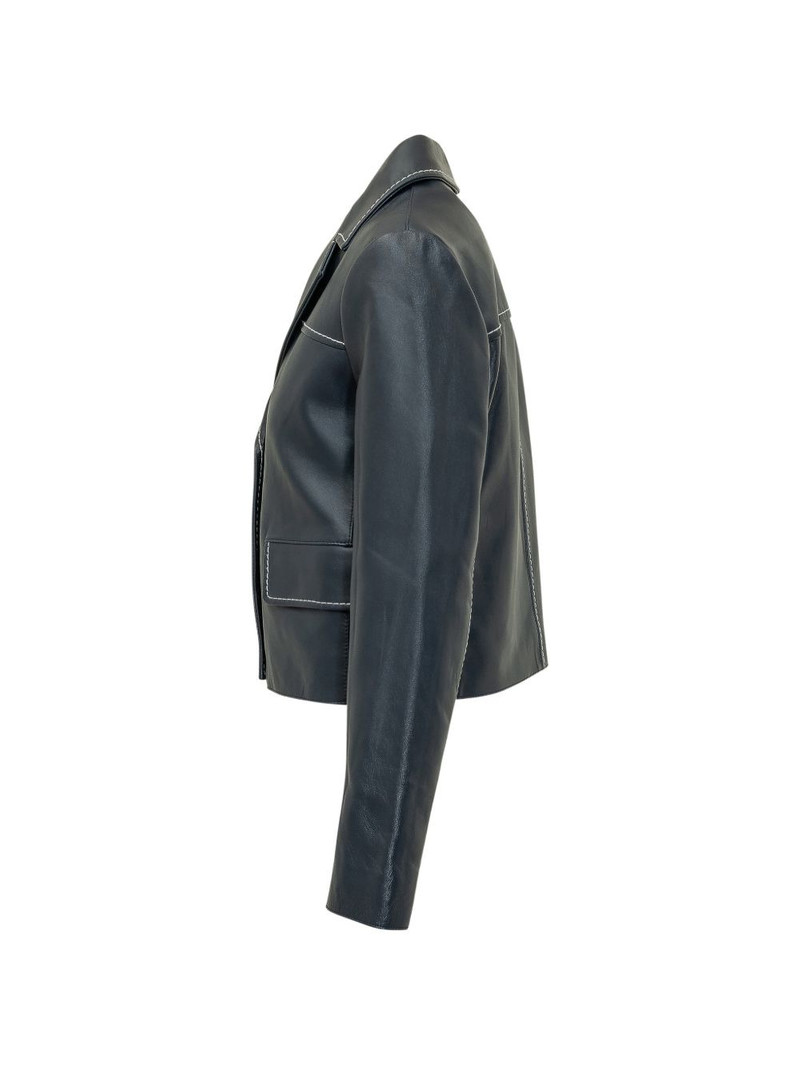 heavy leather blazer 3
