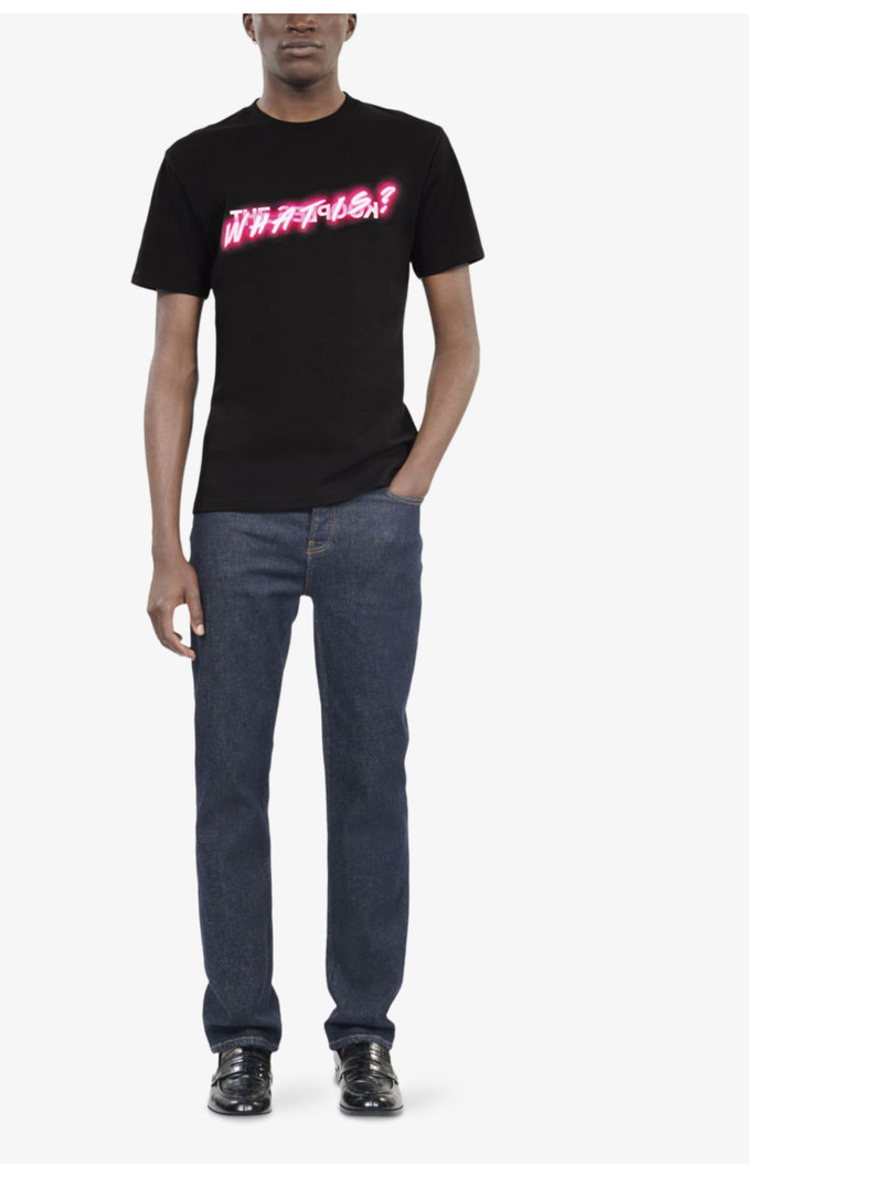 The Kooples Graphic-print relaxed-fit cotton T-shirt outlook