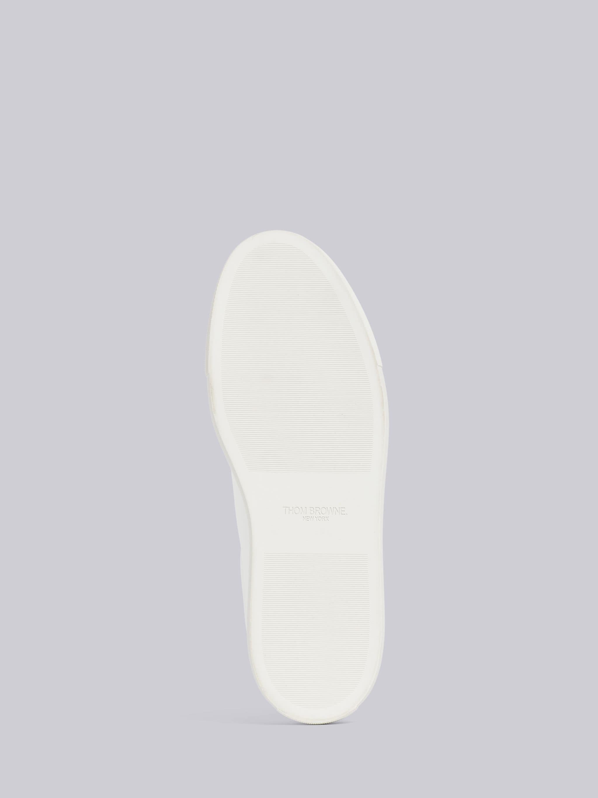 Thom Browne White Tennis Shoe | REVERSIBLE