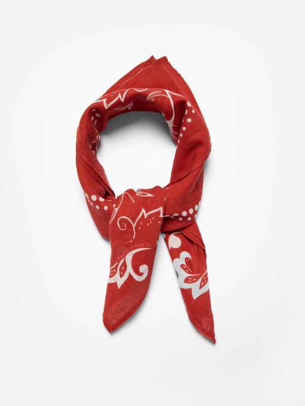 Ingrid Ornament Bandana Red - 4